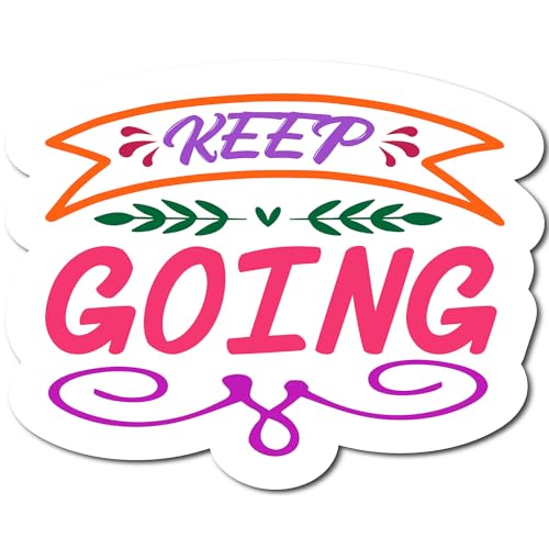 2 (Pieces) 3" and 5" Stickers n Decals - Hello Winter - Motivational Sticker Vinyl Decal Sticker - W