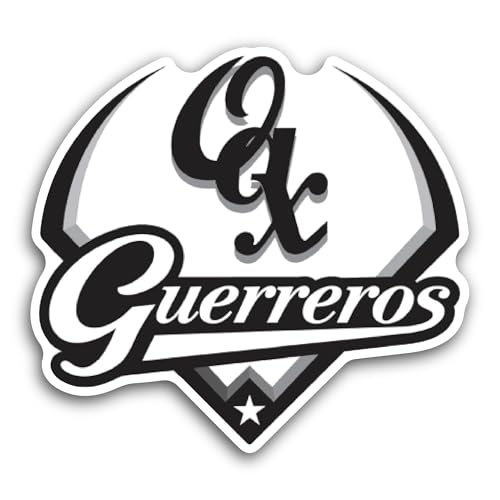 2 (Pieces) 3" and 5" Guerrer0s Baseball Logo Decal Sticker, Waterproof Vinyl Decals for Many Purpose