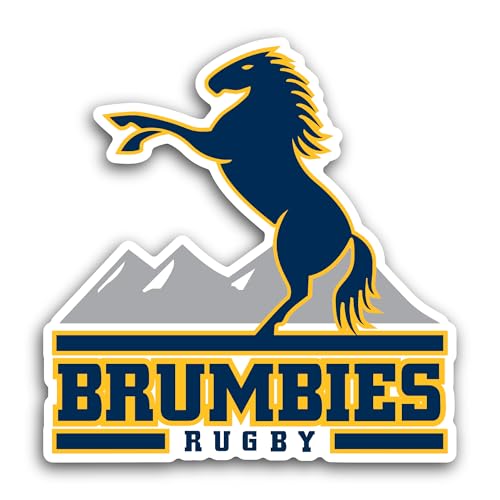 2 (Pieces) 3" and 5" Brumb1es Sticker, Waterproof Vinyl Decals for Many Purpose Like Cars, Trucks, L
