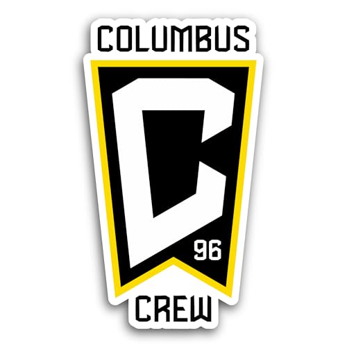2 (Pieces) 3" and 5" C0lumbus Crew Sticker, Waterproof Vinyl Decals for Many Purpose Like Cars, Truc