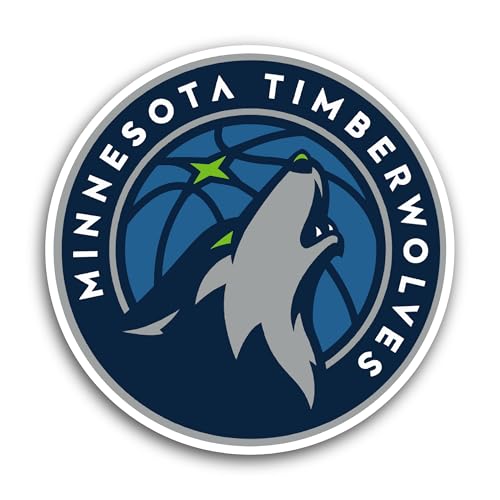 2 (Pieces) 3" and 5" Timberw0Lves Logo Decal Sticker, Waterproof Vinyl Decals for Many Purpose Like
