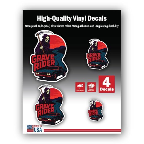 2 (Pieces) 3" and 5" Stickers n Decals Confident - Motivational Sticker Vinyl Decal Sticker, Waterpr