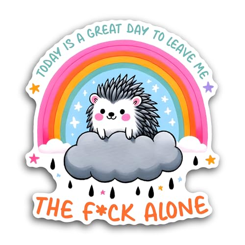 2 (Pieces) 3" and 5" Today is A Great Day Sticker, Waterproof Vinyl Decals for Many Purpose Like Car