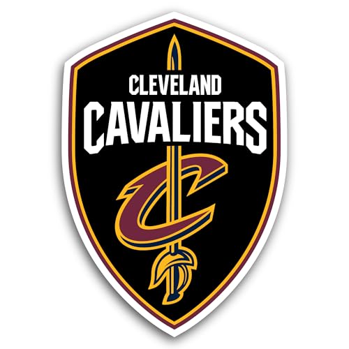 2 (Pieces) 3" and 5" Cl3veland Cavaliers Decal Sticker, Waterproof Vinyl Decals for Many Purpose Lik