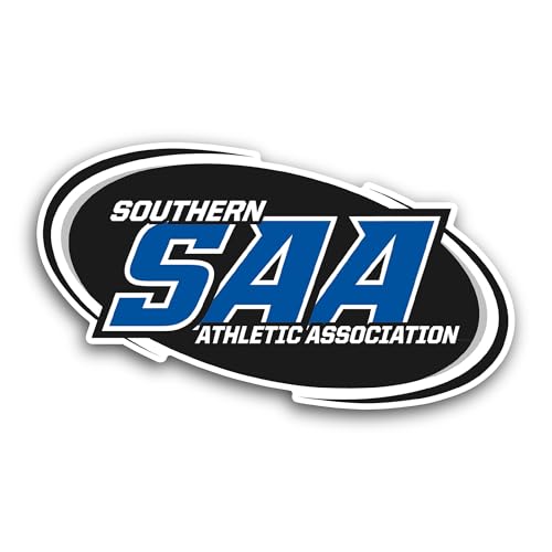 2 (Pieces) 3" and 5" S0uthern Athletic Association Sticker, Waterproof Vinyl Decals for Many Purpose