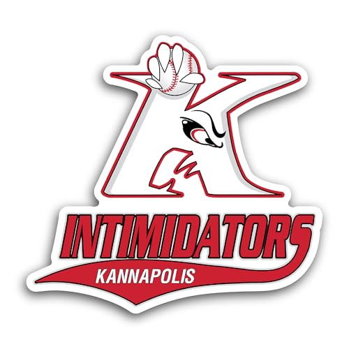 2 (Pieces) 3" and 5" Kannap0lis Intimidators Sticker, Waterproof Vinyl Decals for Many Purpose Like