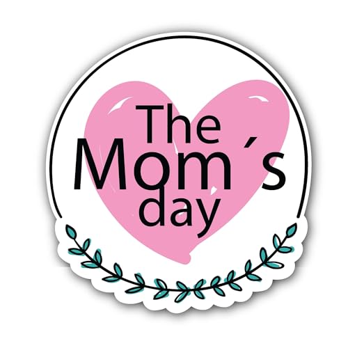 2 (Pieces) 3" and 5" Love Sticker, Waterproof Vinyl Decals for Many Purpose Like Cars, Trucks, Lapto