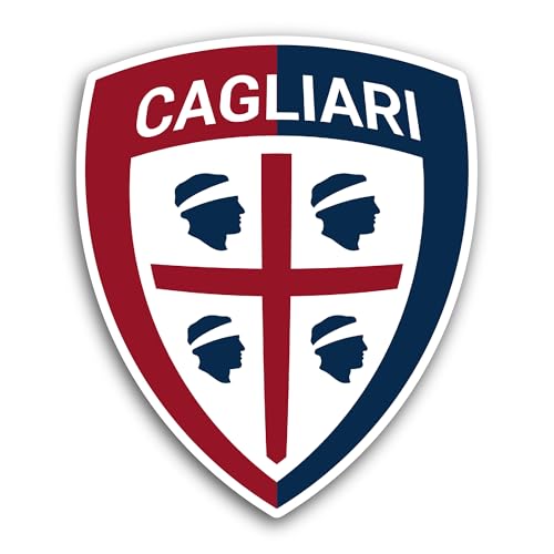 2 (Pieces) 3" and 5" C@gliari Logo Sticker, Waterproof Vinyl Decals for Many Purpose Like Cars, Truc