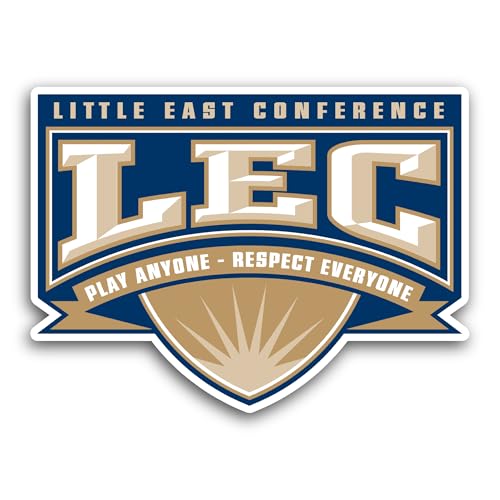 2 (Pieces) 3" and 5" Little East C0nference Sticker, Waterproof Vinyl Decals for Many Purpose Like C