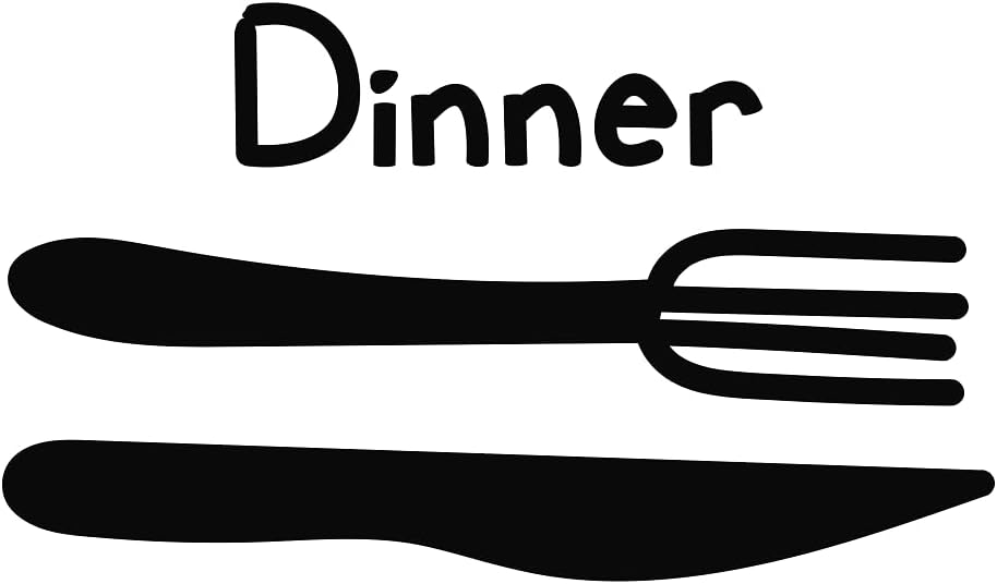 Inspirational Quote Dinner Spoon Motivational Sticker Vinyl Decal Motivation Stickers- 5" Vinyl Sticker Waterproof