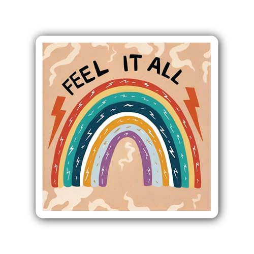 5 Ways to Handle Anxiety in The Long Run Message Sticker - 5" Vinyl Sticker Waterproof