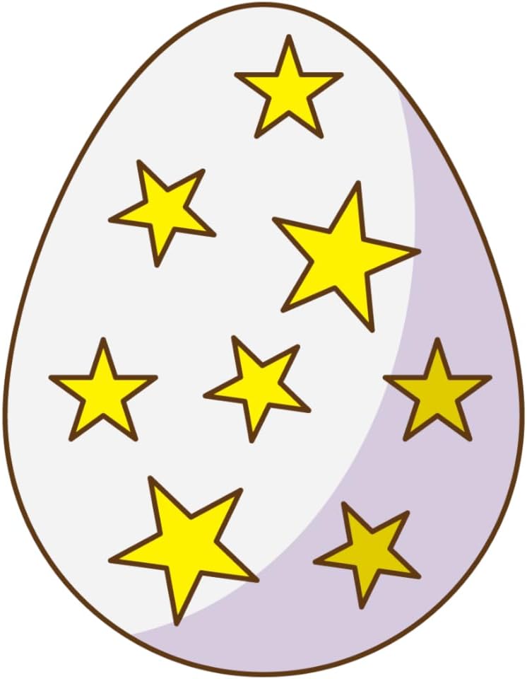 Inspirational Quote "Beautiful Egg with Star" Motivational Sticker Vinyl Decal Motivation Stickers- 5" Vinyl Sticker Waterproof