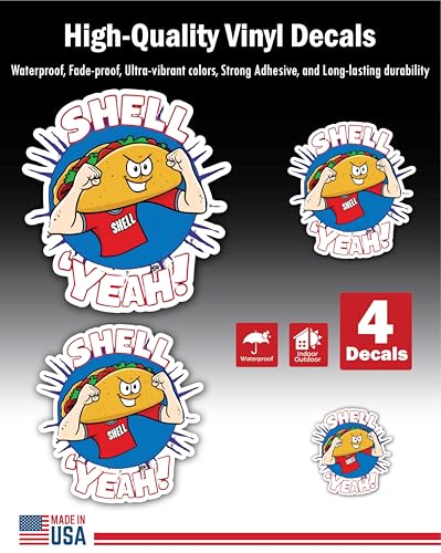 2 (Pieces) 3" and 5" Stickers n Decals You're Amazing - Motivational Sticker Vinyl Decal Sticker, Wa