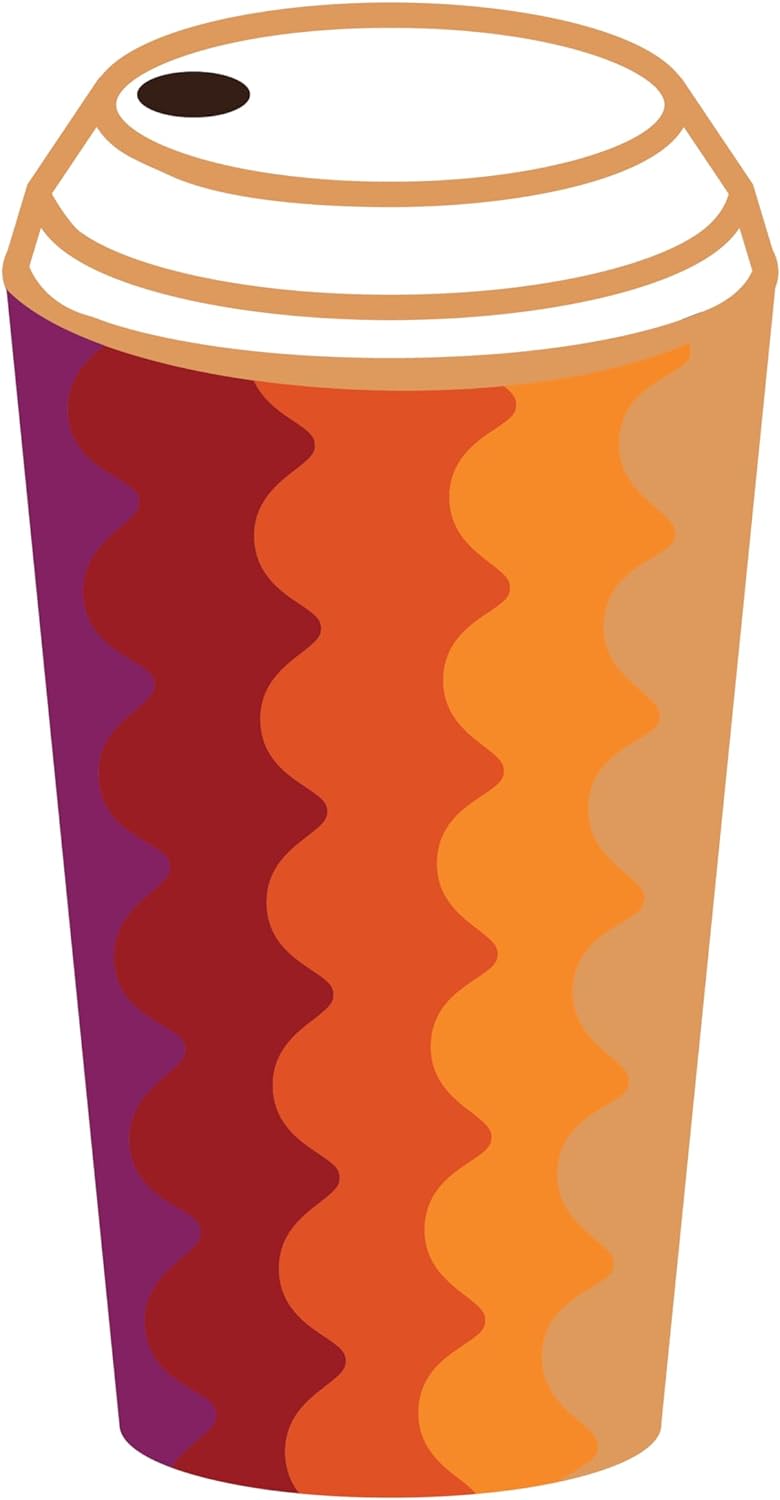 Inspirational Quote "Colorful Coffee Tean" Motivational Sticker Vinyl Decal Motivation Stickers- 5" Vinyl Sticker Waterproof