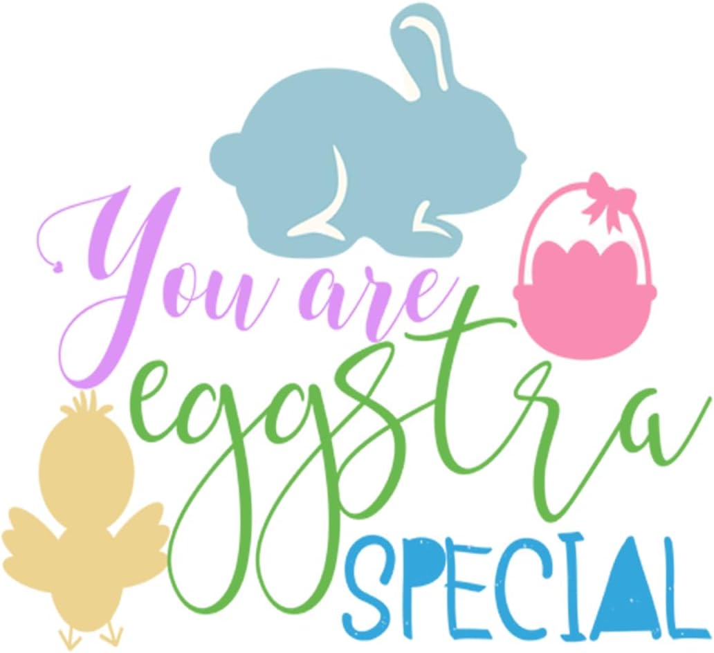 Inspirational Quote "You are Eggstra Special" Motivational Sticker Vinyl Decal Motivation Stickers- 5" Vinyl Sticker Waterproof