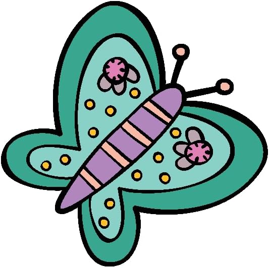 Inspirational Quote "Butterfly" Motivational Sticker Vinyl Decal Motivation Stickers- 5" Vinyl Sticker Waterproof