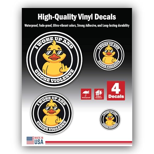 2 (Pieces) 3" and 5" Stickers n Decals Buy A New Inspiring Book Audiobook - Motivational Sticker Vin