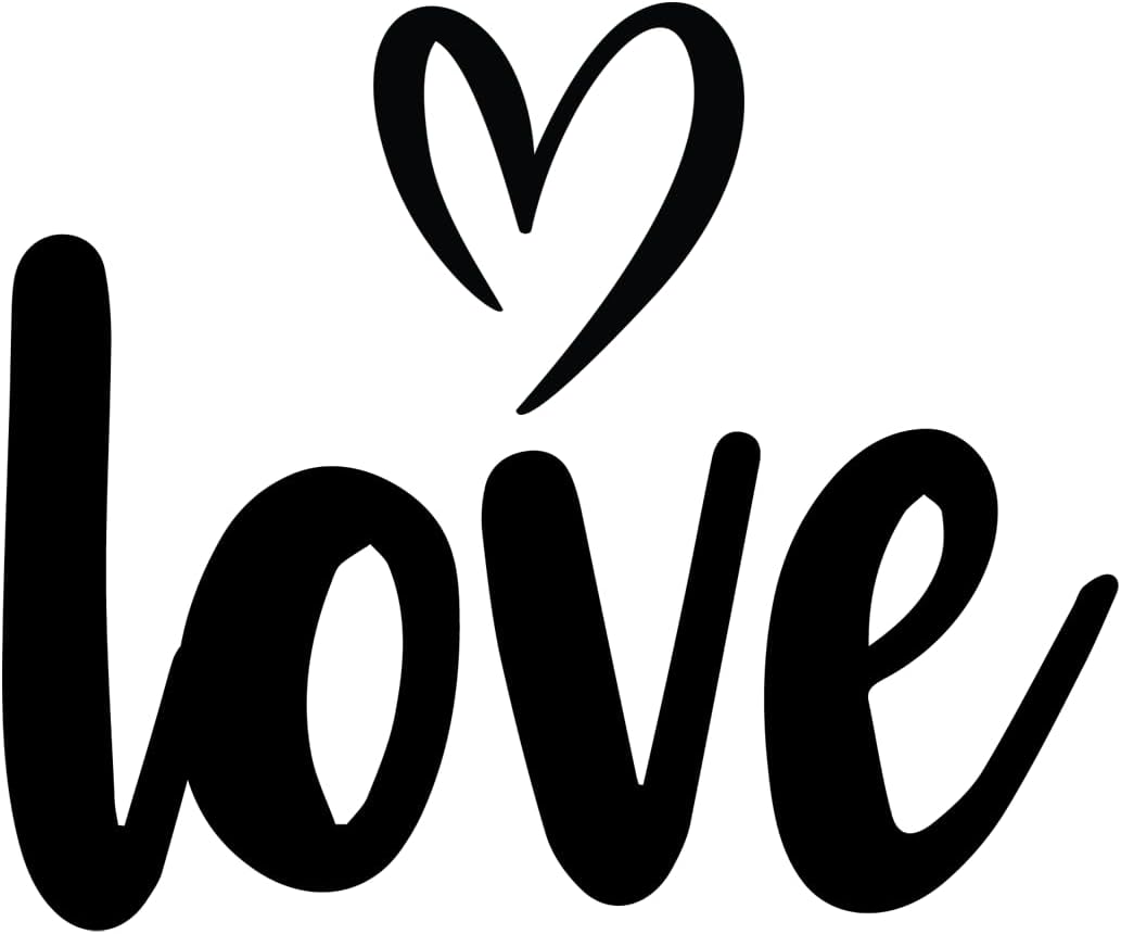 Inspirational Quote Love Motivational Sticker Vinyl Decal Motivation Stickers- 5" Vinyl Sticker Waterproof