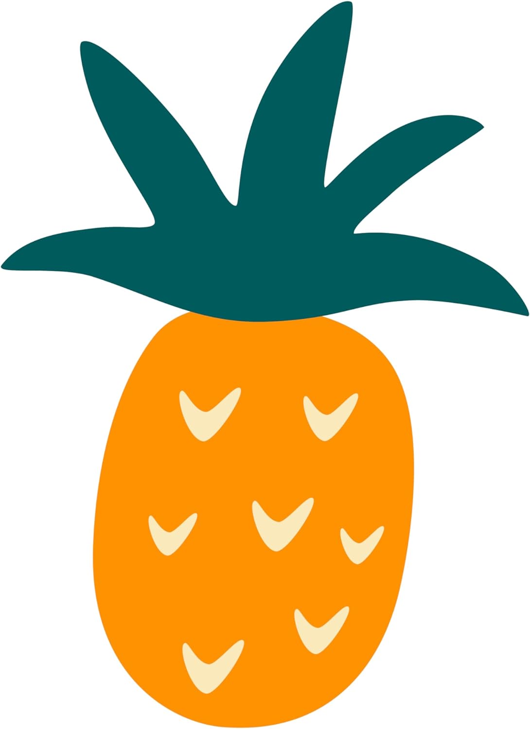 Inspirational Quote "Pineapple" Motivational Sticker Vinyl Decal Motivation Stickers- 5" Vinyl Sticker Waterproof