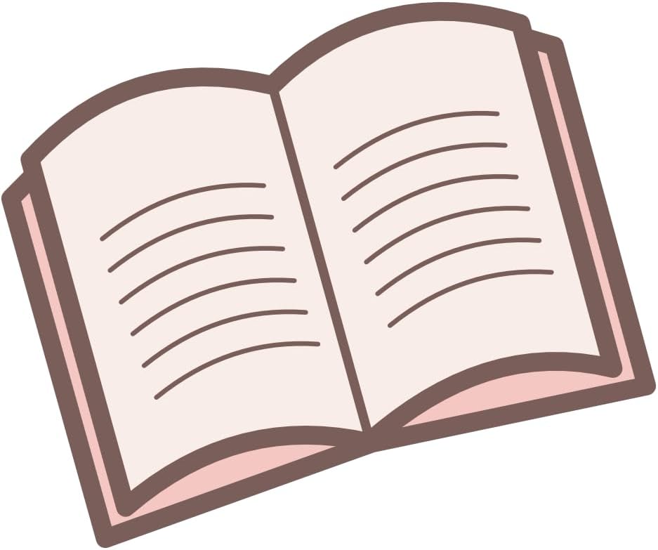 Inspirational Quote Open Book Motivational Sticker Vinyl Decal Motivation Stickers- 5" Vinyl Sticker Waterproof