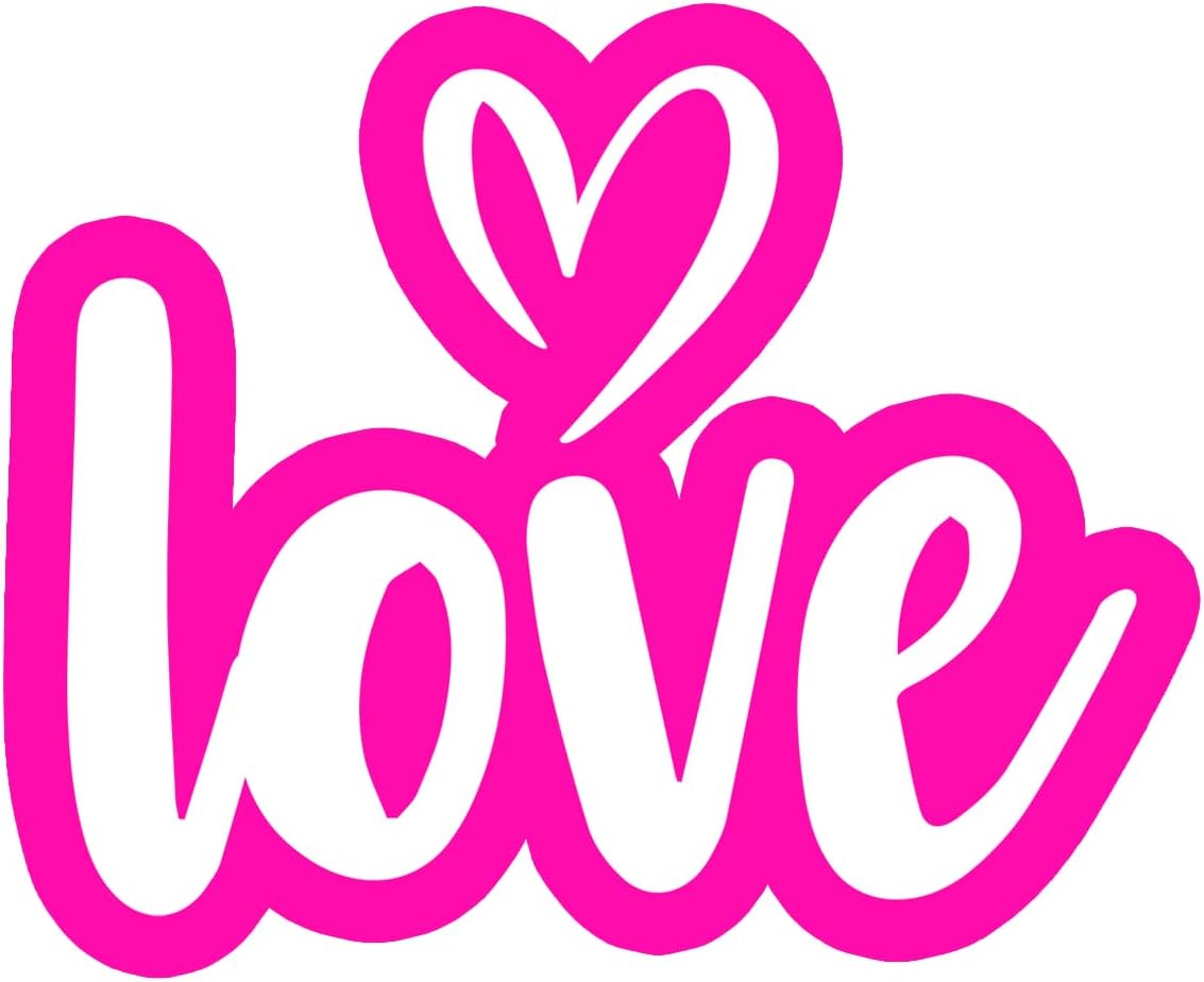 Inspirational Quote Love Motivational Sticker Vinyl Decal Motivation Stickers- 5" Vinyl Sticker Waterproof