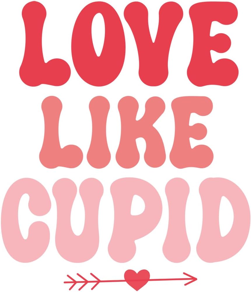 Inspirational Quote Love Like Cupid Motivational Sticker Vinyl Decal Motivation Stickers- 5" Vinyl Sticker Waterproof