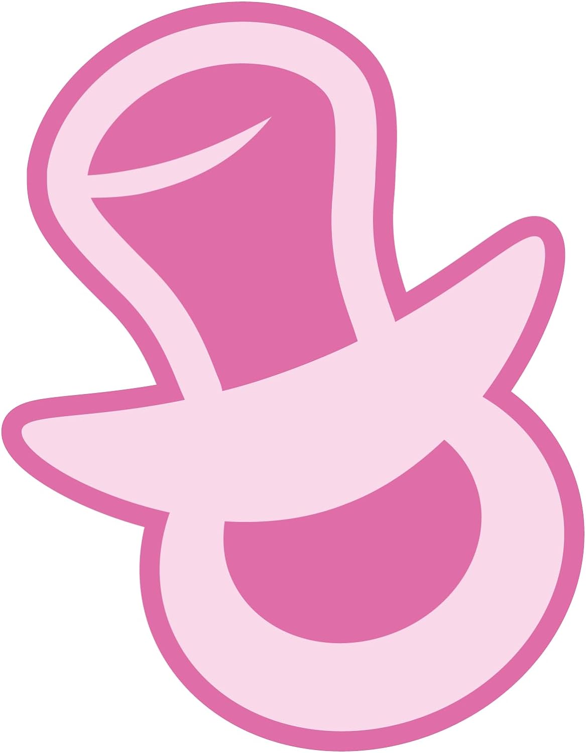 Inspirational Quote Baby Pacifer Sticker- Motivational Sticker Vinyl Decal Motivation Stickers- 5" Vinyl Sticker Waterproof