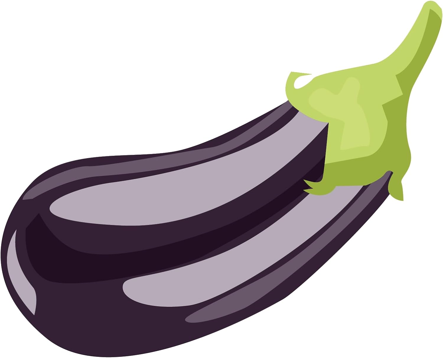 Inspirational Quote Eggplant Vegetable Motivational Sticker Vinyl Decal Motivation Stickers- 5" Vinyl Sticker Waterproof