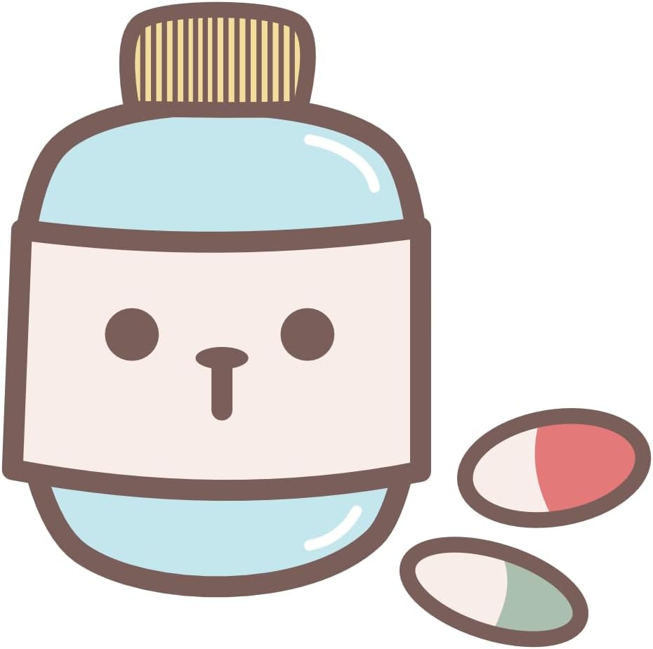 Inspirational Quote "Multivitamin - Free Healthcare" Motivational Sticker Vinyl Decal Motivation Stickers- 5" Vinyl Sticker Waterproof