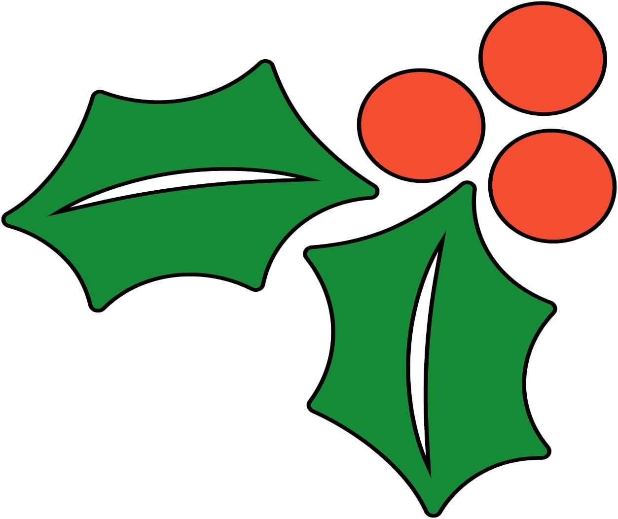 Inspirational Quote Holly Berries Christmas Plant Motivational Sticker Vinyl Decal Motivation Stickers- 5" Vinyl Sticker Waterproof