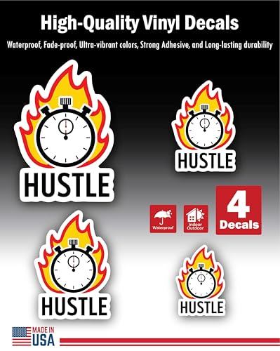 2 (Pieces) 3" and 5" Stickers n Decals Love - Motivational Sticker Vinyl Decal Sticker, Waterproof f