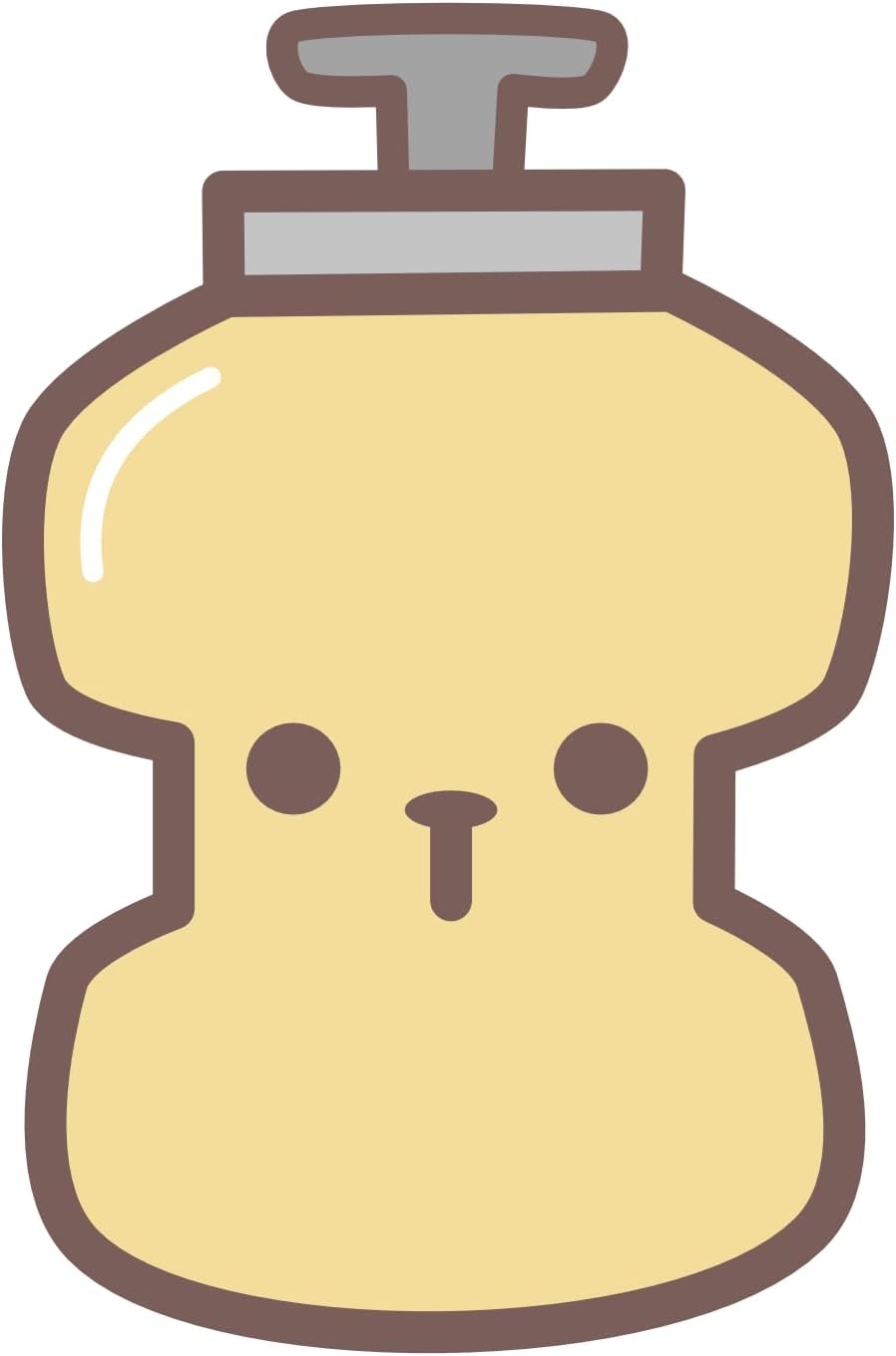 Inspirational Quote "Cute Ketchup Bottle Character" Motivational Sticker Vinyl Decal Motivation Stickers- 5" Vinyl Sticker Waterproof