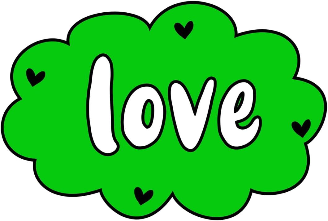 Inspirational Quote Love Motivational Sticker Vinyl Decal Motivation Stickers- 5" Vinyl Sticker Waterproof