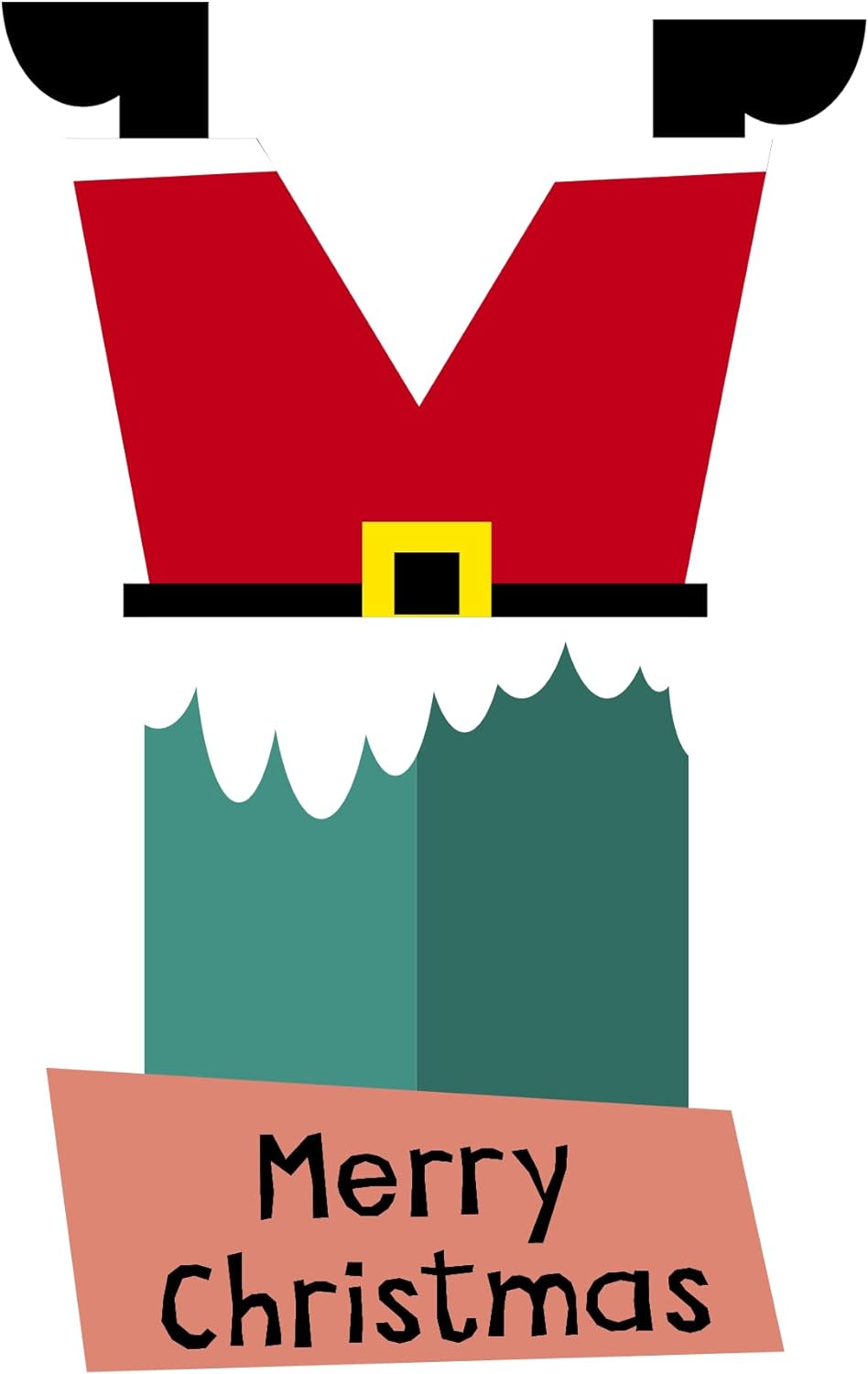 Inspirational Quote Merry Christmas Great Gift Motivational Sticker Vinyl Decal Motivation Stickers- 5" Vinyl Sticker Waterproof