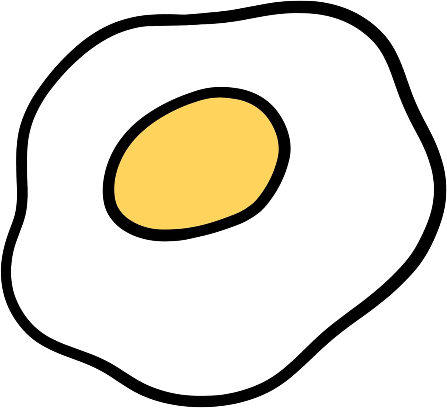 Inspirational Quote Fried Egg Sticker Motivational Sticker Vinyl Decal Motivation Stickers- 5" Vinyl Sticker Waterproof