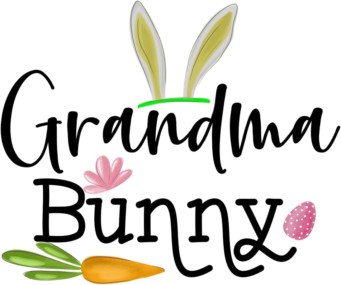 Inspirational Quote "Grandma Bunny" Motivational Sticker Vinyl Decal Motivation Stickers- 5" Vinyl Sticker Waterproof