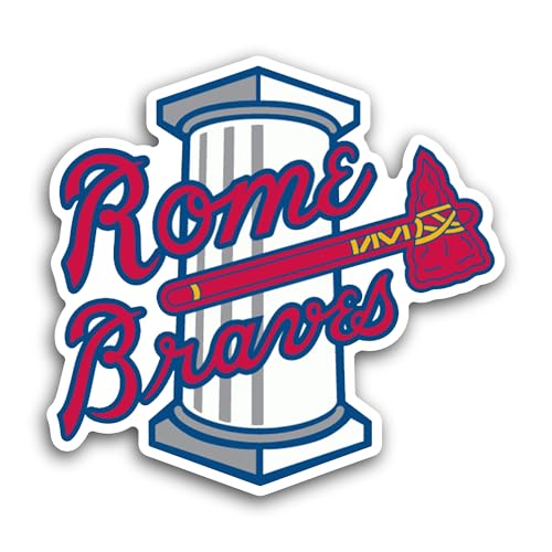 2 (Pieces) 3" and 5" R0me Brav3s Logo Decal Sticker, Waterproof Vinyl Decals for Many Purpose Like C