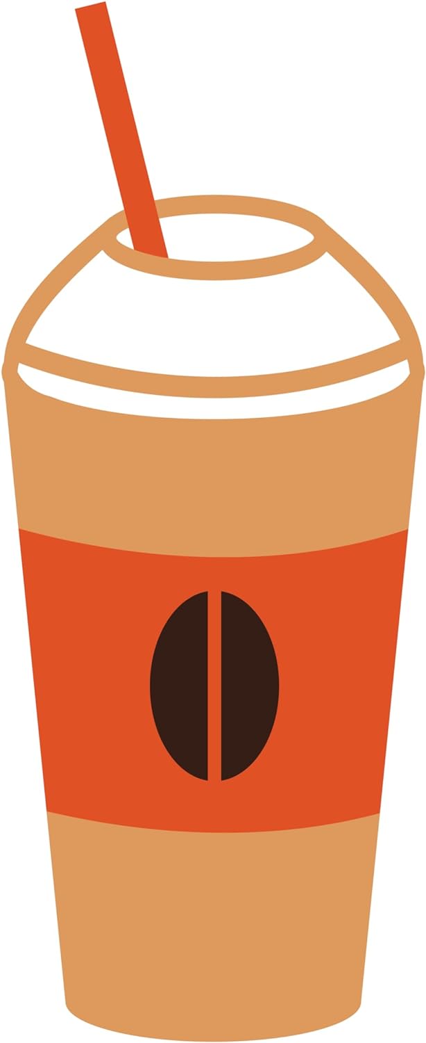 Inspirational Quote "Beans Coffee Cup" Motivational Sticker Vinyl Decal Motivation Stickers- 5" Vinyl Sticker Waterproof