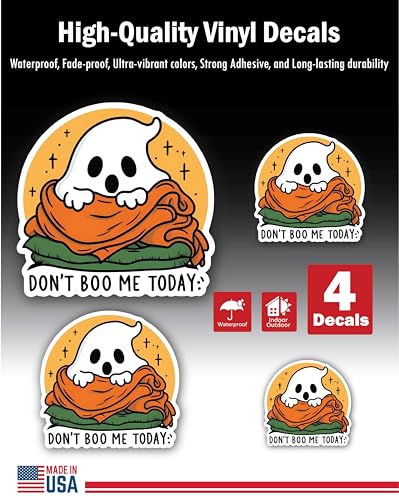 Inspirational Quote - I Am Happy Motivational Sticker Vinyl Decal Motivation Stickers- 5" Vinyl Stic