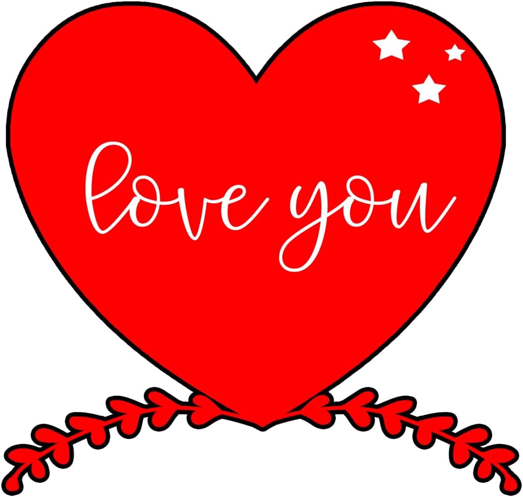 Inspirational Quote Love You Motivational Sticker Vinyl Decal Motivation Stickers- 5" Vinyl Sticker Waterproof