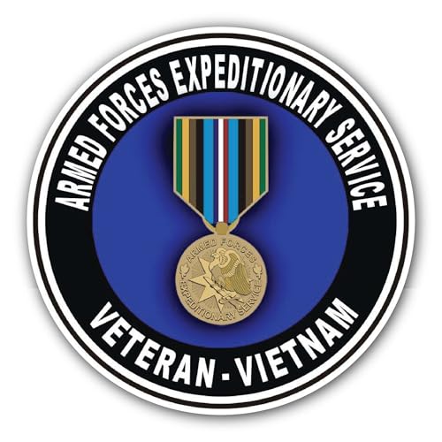 2 (Pieces) 3" and 5" USS Kitty Hawk CV-63 Veteran Sticker, Waterproof Vinyl Decals for Many Purpose
