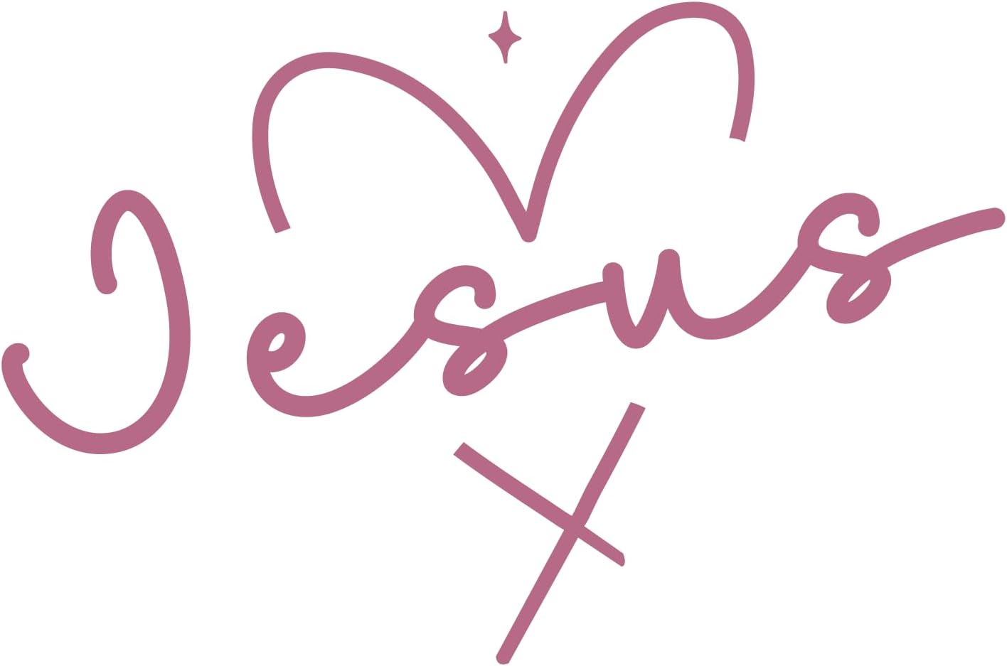 Inspirational Quote "Jesus Gift" Motivational Sticker Vinyl Decal Motivation Stickers- 5" Vinyl Sticker Waterproof