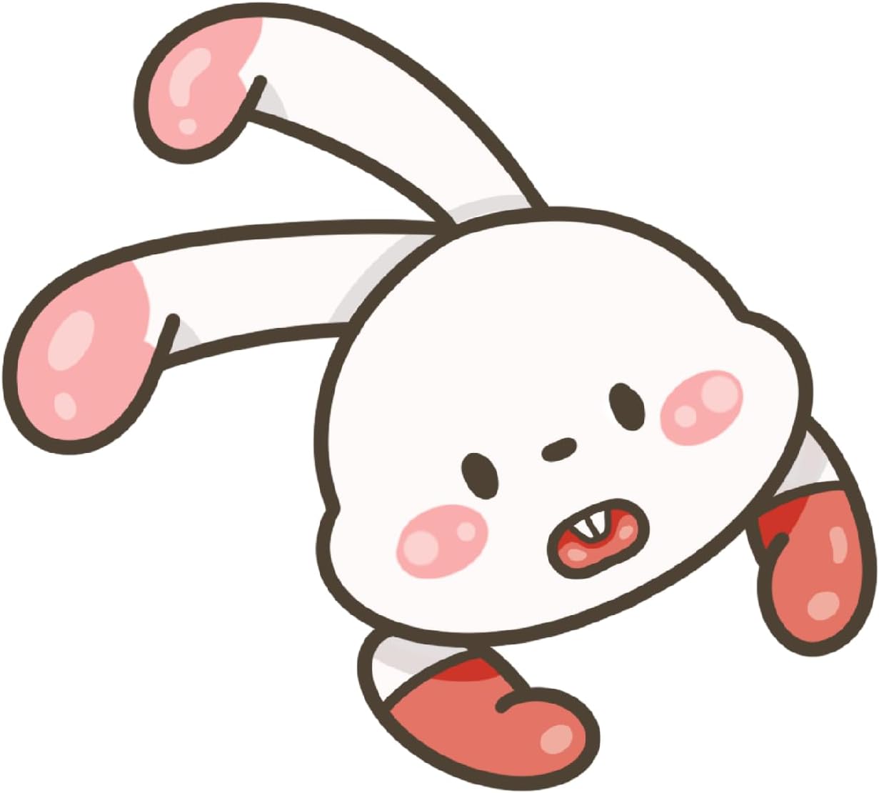 Inspirational Quote "Bunny" Motivational Sticker Vinyl Decal Motivation Stickers- 5" Vinyl Sticker Waterproof