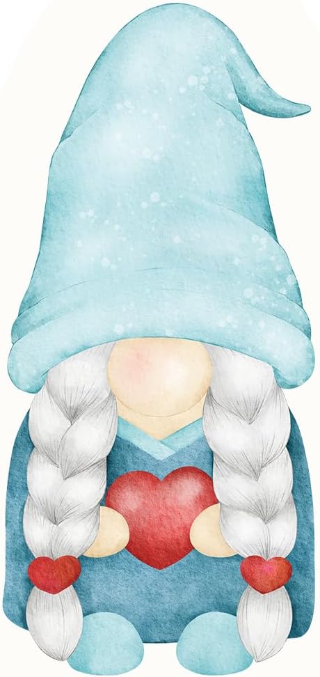Inspirational Quote "Nurse Gnome Medical with Heart" Motivational Sticker Vinyl Decal Motivation Stickers- 5" Vinyl Sticker Waterproof
