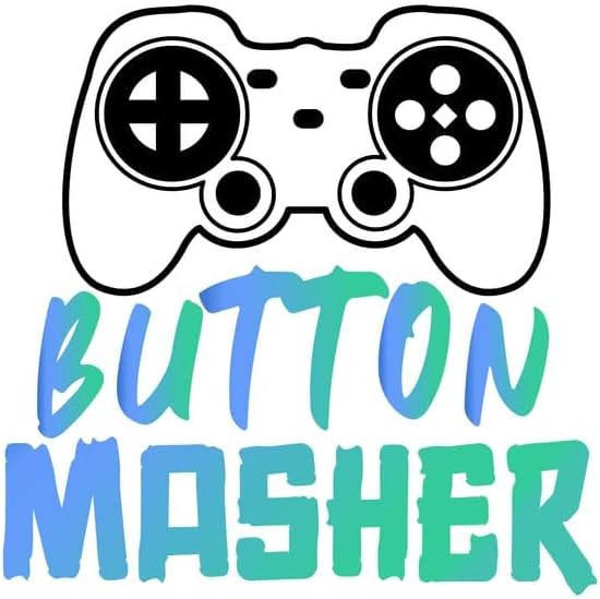 Inspirational Quote Button Masher Great Gift Motivational Sticker Vinyl Decal Motivation Stickers- 5" Vinyl Sticker Waterproof