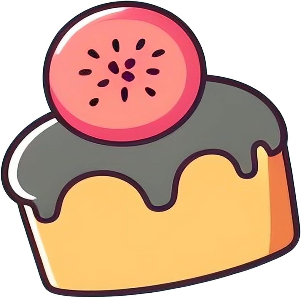 Inspirational Quote Bread Pudding Fruit Motivational Sticker Vinyl Decal Motivation Stickers- 5" Vinyl Sticker Waterproof