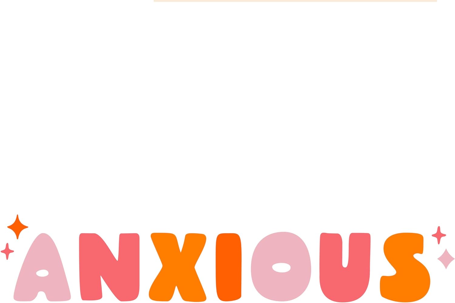 Inspirational Quote "Anxious" Motivational Sticker Vinyl Decal Motivation Stickers- 5" Vinyl Sticker Waterproof