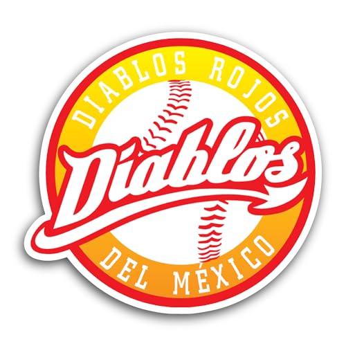 2 (Pieces) 3" and 5" Diabl0s Rojos Sticker, Waterproof Vinyl Decals for Many Purpose Like Cars, Truc