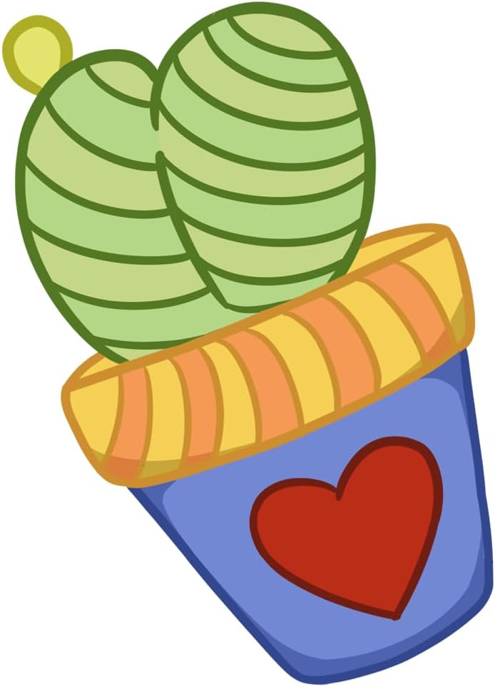 Inspirational Quote Heart Cactus Motivational Sticker Vinyl Decal Motivation Stickers- 5" Vinyl Sticker Waterproof