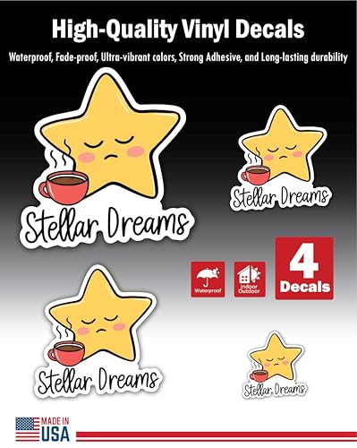 2 (Pieces) 3" and 5" Stickers n Decals Unshakeable - Motivational Sticker Vinyl Decal Sticker, Water